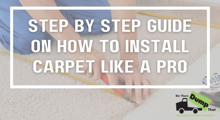How to install carpet like a pro